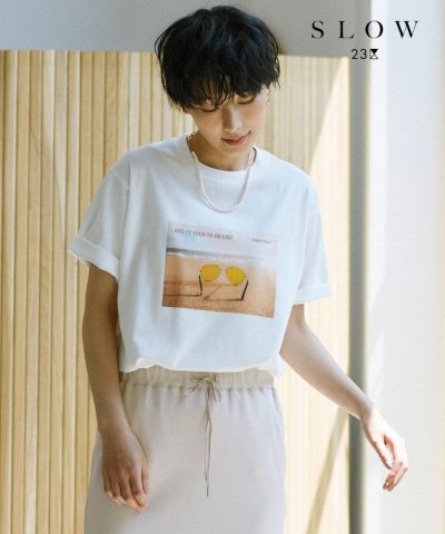 【SLOW】TO DO フォト Tシャツ