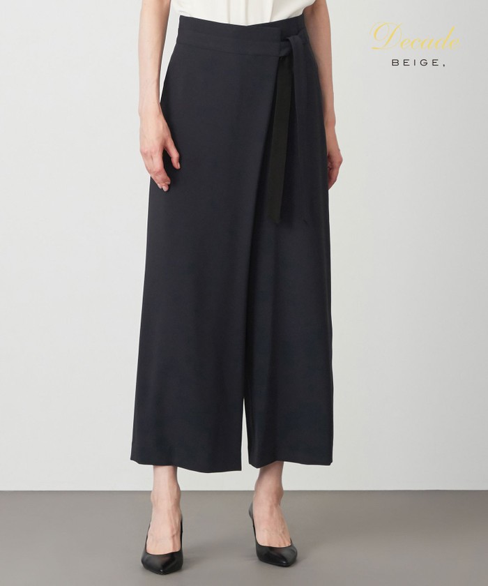 CINDY / ワイドパンツ(504766355) | ベイジ，(BEIGE，) - MAGASEEK