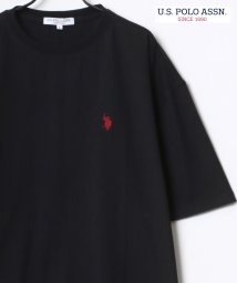 LAZAR/【Lazar】U.S. POLO ASSN./ユーエスポロアッスン ビッグシルエット ワンポイント ロゴ 刺繍 半袖 Tシャツ メンズ レディース/504738539