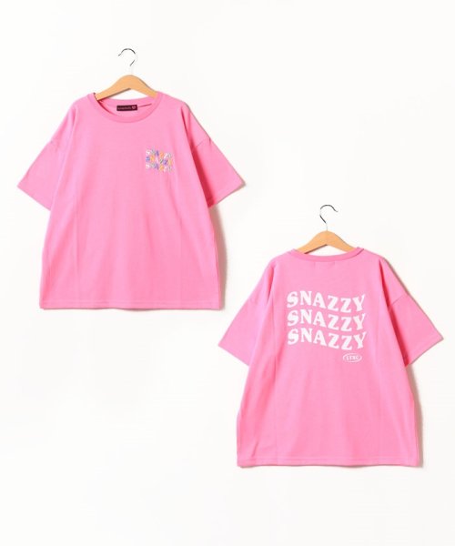 SALE/82%OFF】 Love toxic クルーネック ボーダータンクトップ ピンク 160cm ラブトキシック(Lovetoxic)3Dカレッジロゴ半T