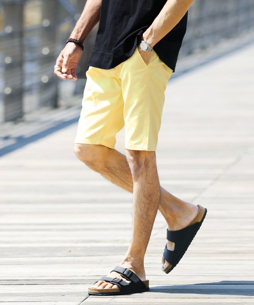 ジギーズショップ Jiggys Shop ツイルスリムショートパンツ ハーフパンツ メンズ ショートパンツ 短パン 膝上 おしゃれ ボトムス 細身 Magaseek