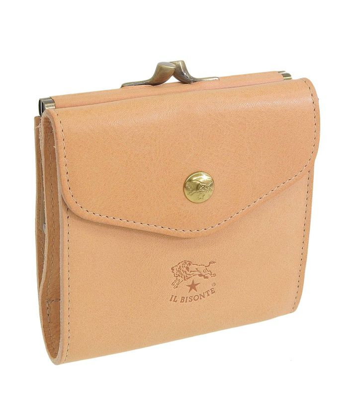 セール】ILBISONTE イルビゾンテ 二つ折り がま口財布(504767959