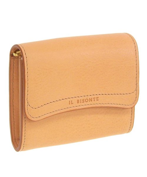 IL BISONTE(イルビゾンテ)/ILBISONTE イルビゾンテ 財布 二つ折り財布/ナチュラル