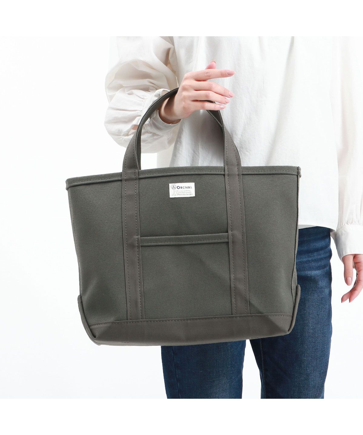 オーシバル バッグ ORCIVAL トートバッグ HANPU TOTE BAG MEDIUM ...