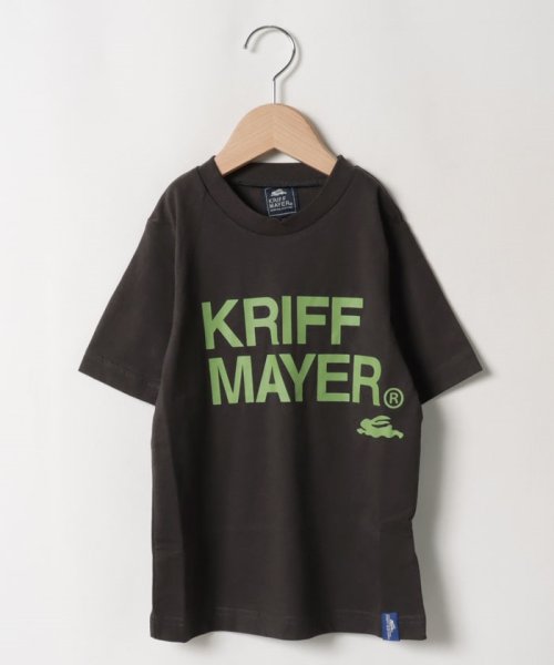 KRIFF MAYER(クリフ メイヤー)/楽LUCK－TEE（KMロゴ）（120～170cm）/チャコール