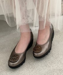 shopnikoniko(ショップにこにこ)/日本製 究極の履き心地 ウェッジソールパンプス【即納】パンプス 痛くない コンフォートシューズ 低反発 ファーストコンタクト 美脚 厚底 レディース オフィス/オーク