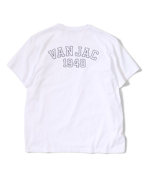 VANJACKET(ヴァンヂャケット)/Tシャツ＜VANロゴ＞/ホワイト