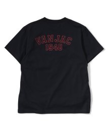 VANJACKET(ヴァンヂャケット)/Tシャツ＜VANロゴ＞/ブラック