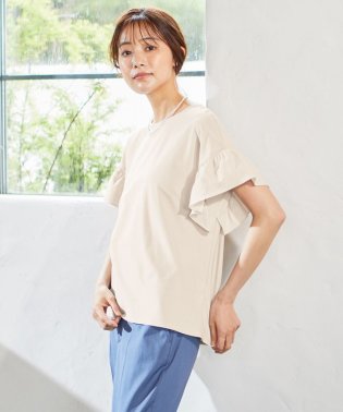 J.PRESS LADIES/コットンリネンフロート カットソー/504768719