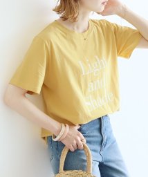 reca(レカ)/シルケットロゴTシャツ(220514) /イエロー