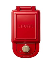 BRUNO(ブルーノ)/ホットサンドメーカー シングル/レッド