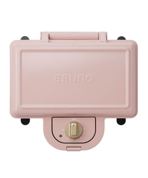 BRUNO(ブルーノ)/ホットサンドメーカー ダブル/ライトピンク