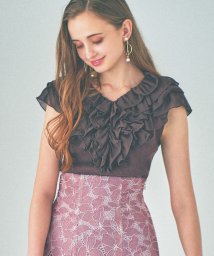 Noela/異素材フリルニット/504762996