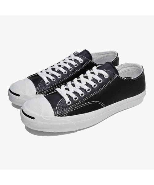 CONVERSE(CONVERSE)/converse LEA JP 1B984wh 1B985bk LEA JACK PURCELL ジャックパーセル/ブラック