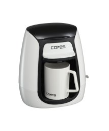 Cores/【日本正規品】コレス コーヒーメーカー Cores 1カップコーヒーメーカー ゴールドフィルター フィルター付き コンパクト オートオフ機能 C312WH/504770304