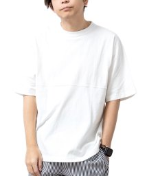 GENELESS(GENELESS)/tシャツ メンズ 半袖 BIGtシャツ オーバーサイズ USAコットン ドロップショルダー 半袖Tシャツ/ホワイト