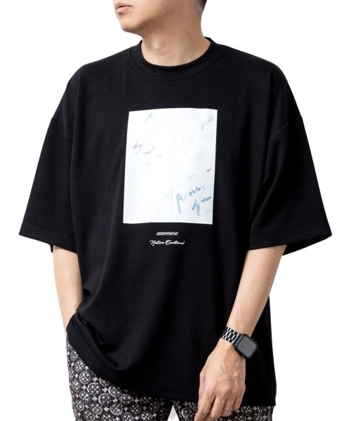 セール Tシャツ メンズ 半袖 接触冷感 Tシャツ 涼しい 無地 プリント 夏服 夏 ゆったり オーバーサイズ Geneless Geneless Magaseek