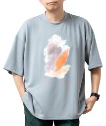  GENELESS(GENELESS)/tシャツ メンズ 半袖 接触冷感 Tシャツ 涼しい 無地 プリント 夏服 夏 ゆったり オーバーサイズ/ダークグレー