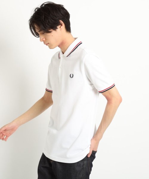 Dessin(デッサン)/FRED PERRY ポロシャツ/ホワイト（001）