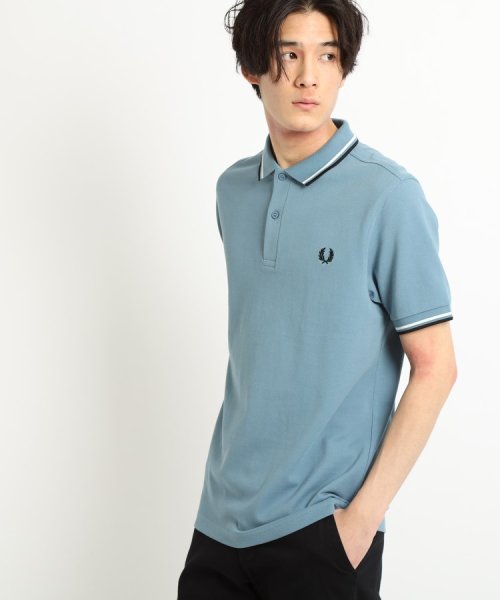 Dessin(デッサン)/FRED PERRY ポロシャツ/ブルー（092）