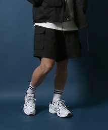 ANPAS(ANPAS)/【ANPAS】Tuck Cargo Shorts/カーゴショーツ/ブラック