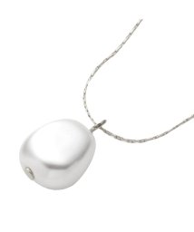 cream dot(クリームドット)/選べるバロックパール風クラシックロングネックレス/シルバー系1