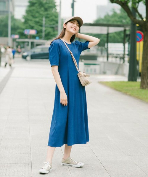 タックスリーブマーメイドワンピース ナチュラルビューティーベーシック Natural Beauty Basic Magaseek