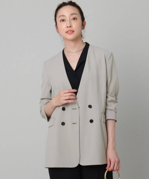 セール Uvケア シンセティック2way ノーカラージャケット 洗える 抗菌防臭 アンタイトル Untitled Magaseek セール Uvケア シンセティック2way ノーカラージャケット 洗える 抗菌防臭 アンタイトル Untitled Magaseek