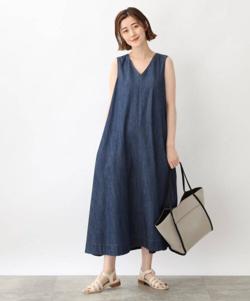 Vネックaラインワンピース グローブ Grove Magaseek