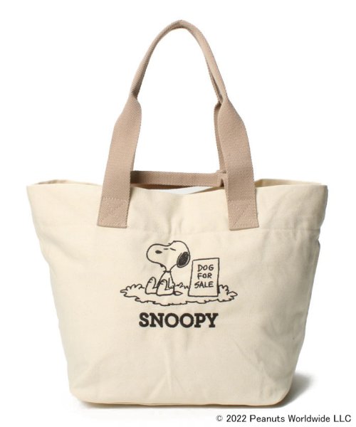 ROOTOTE(ＲＯＯＴＯＴＥ)/スヌーピー SNOOPY ２Way トートバッグ IP MED キャンバス Peanuts7Q 8255/ホワイト