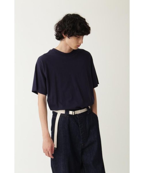 MHL.(エムエイチエル)/UPCYCLING COTTON JERSEY/DARKNAVY1