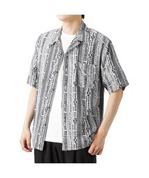 MAC HOUSE(men)(マックハウス（メンズ）)/NAVY ネイビー レーヨンアロハシャツ BGP510/ネイビー