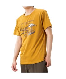 MAC HOUSE(men)(マックハウス（メンズ）)/T－GRAPHICS ティーグラフィックス アウトドアプリント半袖Tシャツ EJ223－MC305/イエロー