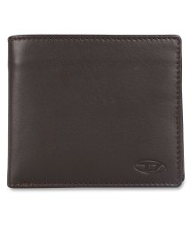 DIESEL/ディーゼル DIESEL 財布 二つ折り メンズ レディース 本革 HISSU HIRESH S WALLET ブラック ブラウン 黒 X08424－P0685/504773236