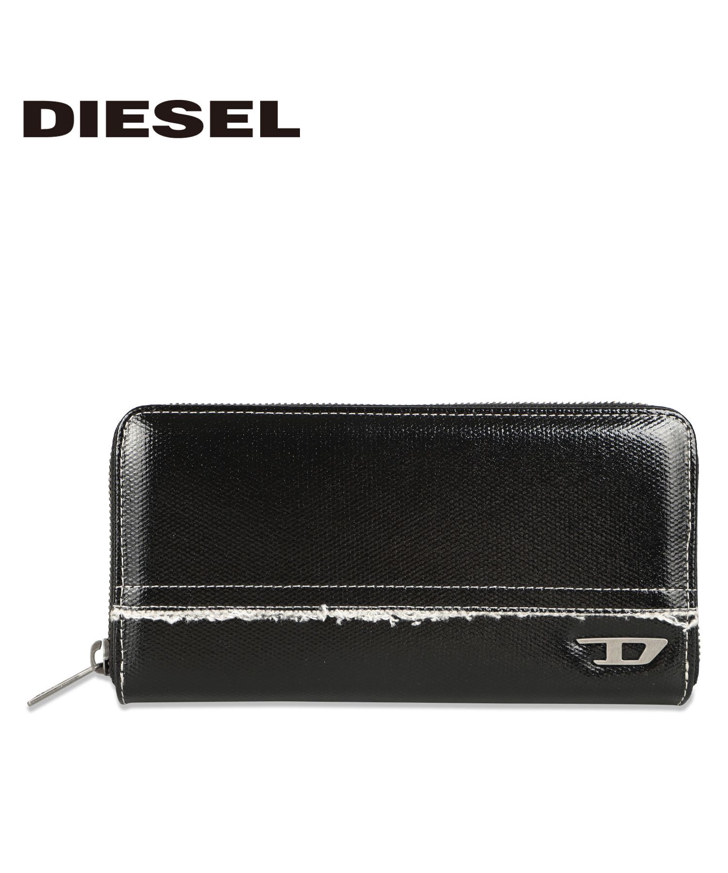 DIESEL ディーゼル　長財布　黒