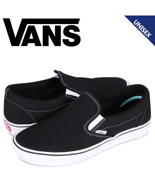 セール Vans ヴァンズ スリッポン コンフィクッシュ スニーカー メンズ レディース バンズ Comfycush Slip On ブラック 黒 Vn0a3wmdvn ヴァンズ Vans Magaseek