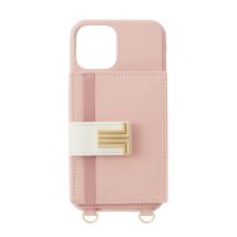 LANVIN en Bleu(Smartphone case)/LANVIN en Bleu － Wrap Case Pocket Monogram with Neck Strap for iPhone 13 Pro [ S/504773387
