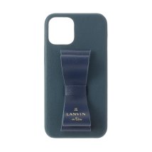 LANVIN en Bleu(Smartphone case)/LANVIN en Bleu － Slim Wrap Case Stand & Ring Ribbon 2－Tone for iPhone 13 [ Navy//504773398