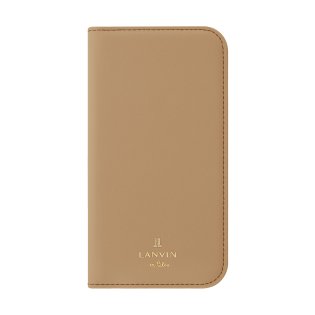 LANVIN en Bleu(Smartphone case)/LANVIN en Bleu － Folio Case Stand & Ring Ribbon 2－Tone for iPhone 13 Pro [ Retro/504773419