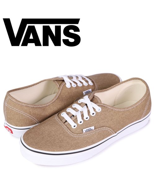 Vans ヴァンズ オーセンティック スニーカー メンズ バンズ Authentic ブラウン Vn0a5hzs9en ヴァンズ Vans Magaseek