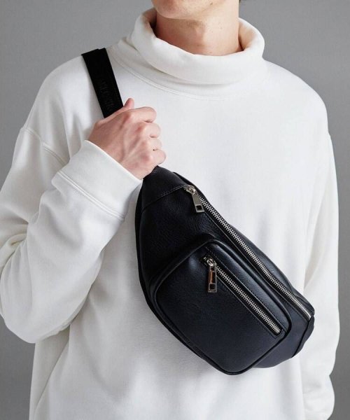 セール Web限定 レザー調ミニウエストバッグ ティーケー タケオキクチ Tk Takeo Kikuchi Magaseek