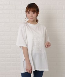 Lace Ladies/半袖オーバーサイズTシャツ/504775108