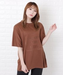 Lace Ladies/半袖オーバーサイズTシャツ/504775108