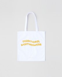 Traditional Weatherwear(トラディショナル　ウェザーウェア)/WAVE LOGO TOTE/ホワイト系1