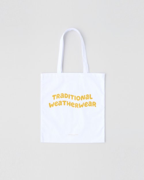 Traditional Weatherwear(トラディショナル　ウェザーウェア)/WAVE LOGO TOTE/ホワイト系1