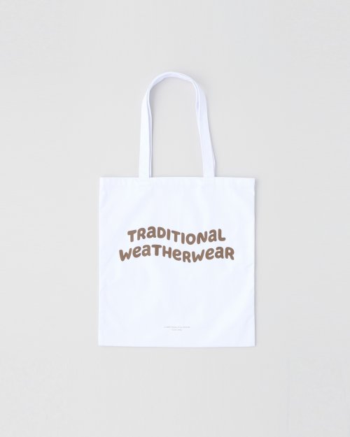 Traditional Weatherwear(トラディショナル　ウェザーウェア)/WAVE LOGO TOTE/ホワイト