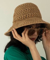 marjour(マージュール)/HANDMADE CROCHET HAT/ブラウン