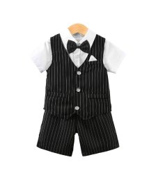 CLARAH　kids/キッズ フォーマル 4点セット パンツ ベスト シャツ 蝶ネクタイ セットアップ  男の子 /504775547