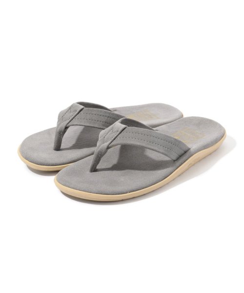 TOMORROWLAND GOODS(TOMORROWLAND GOODS)/ISLAND SLIPPER PT203 スエードトングサンダル/15グレー