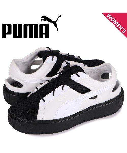 プーマ Puma スニーカー サンダル プラットフォーム トレース ライト ミュール レディース 厚底 Platform Trace Light Mule ホワ プーマ Puma Magaseek